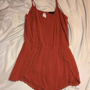 Forever 21 rust romper!